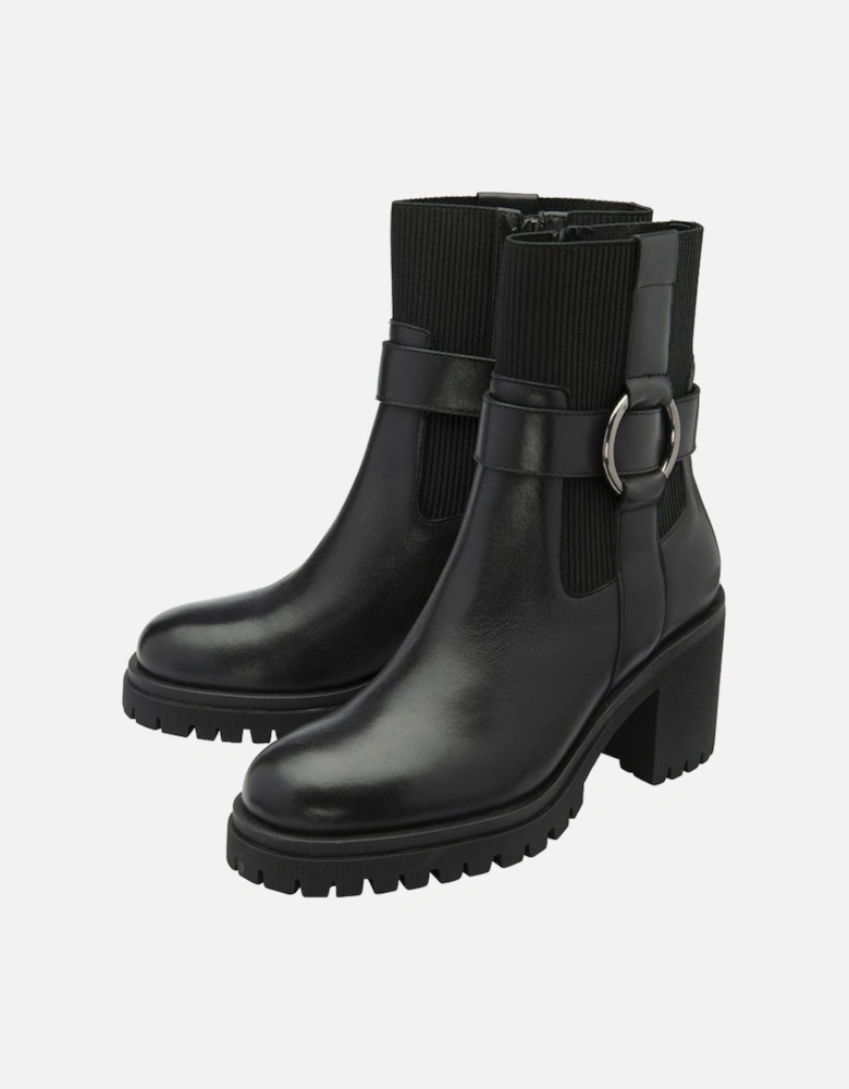 Kirkton Womens Chunky Ankle Boots
