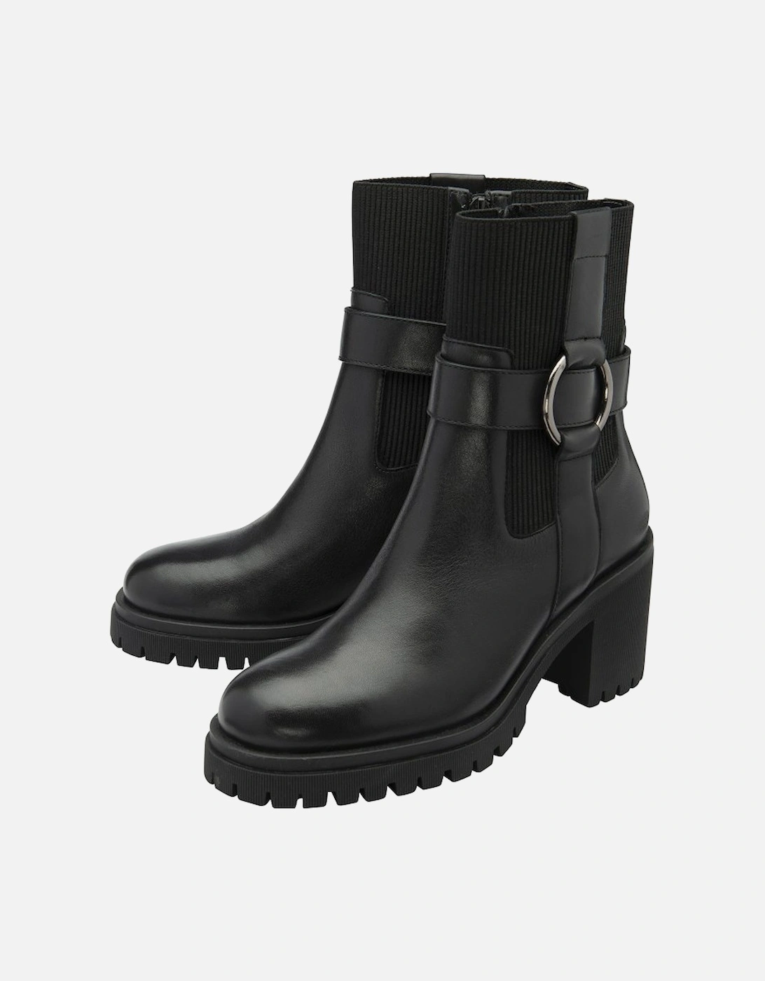 Kirkton Womens Chunky Ankle Boots