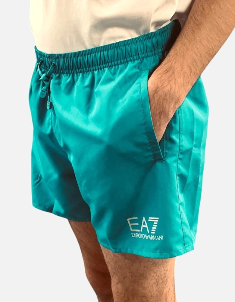 Stretch Swim Shorts - Anamel Blue