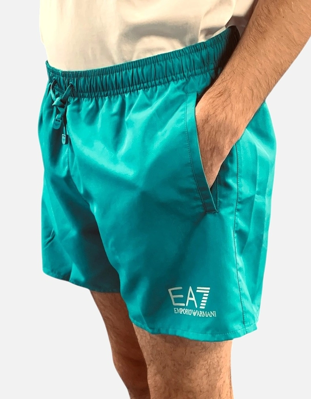 Stretch Swim Shorts - Anamel Blue