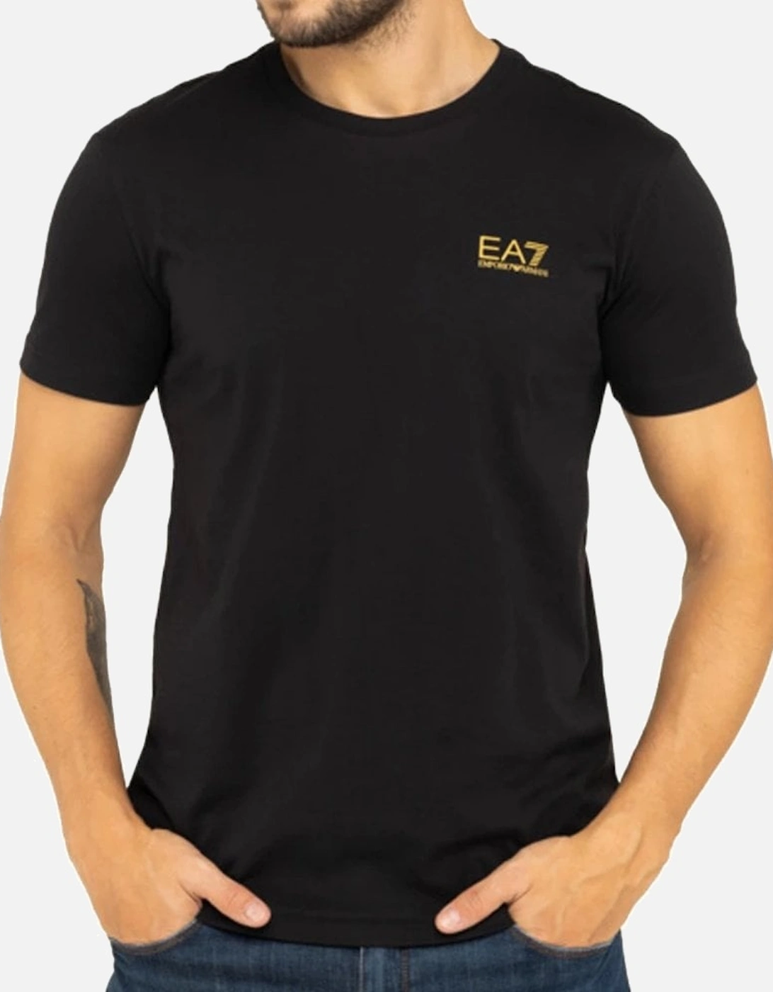 Core Logo T-Shirt - Black / Gold