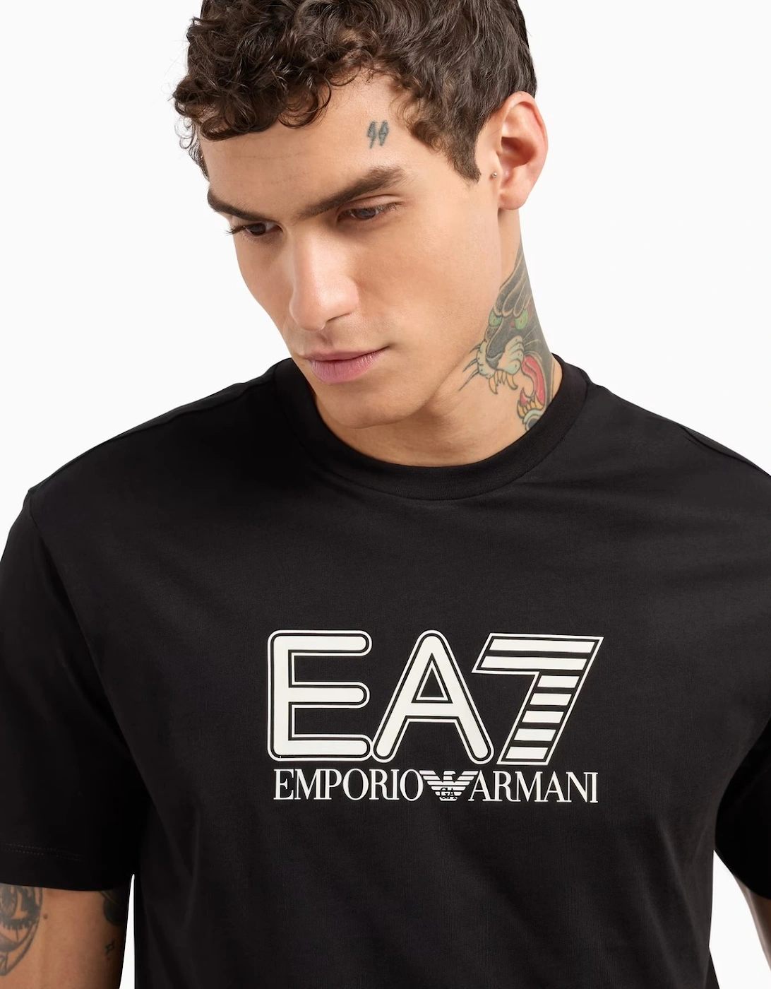 Large Logo T-Shirt - Black