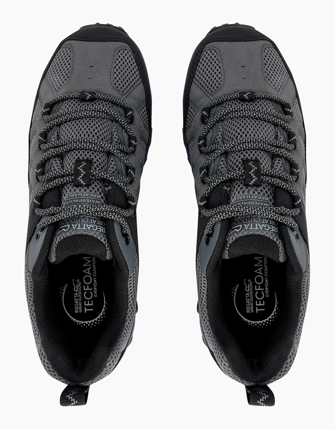 Regatta Men's Black/Black Edgepoint Iv Low Walking Shoes - Size 11 UK