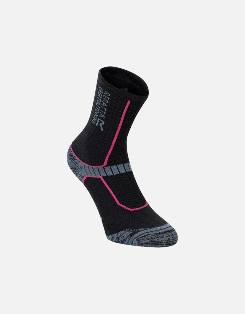 Womens/Ladies Merino Wool Hiking Crew Socks