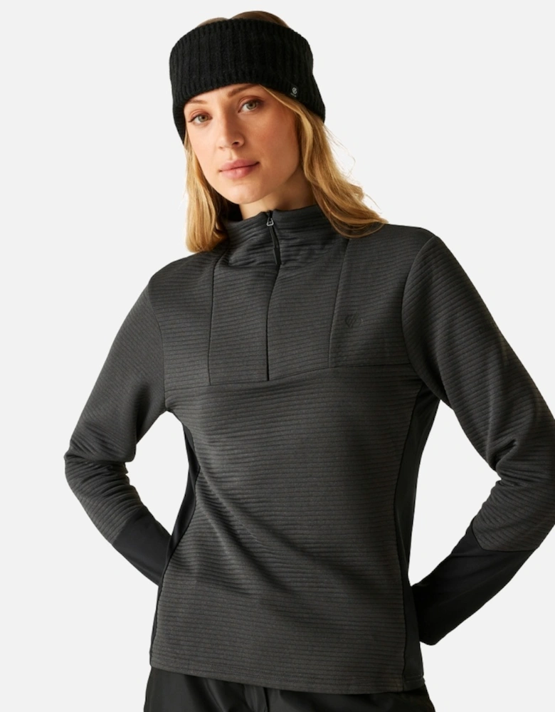 Womens/Ladies Core Stretch Quarter Zip Midlayer