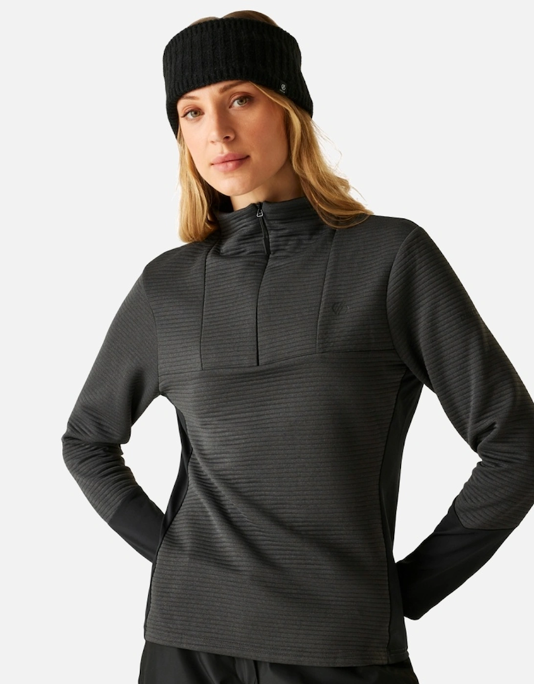 Womens/Ladies Core Stretch Quarter Zip Midlayer