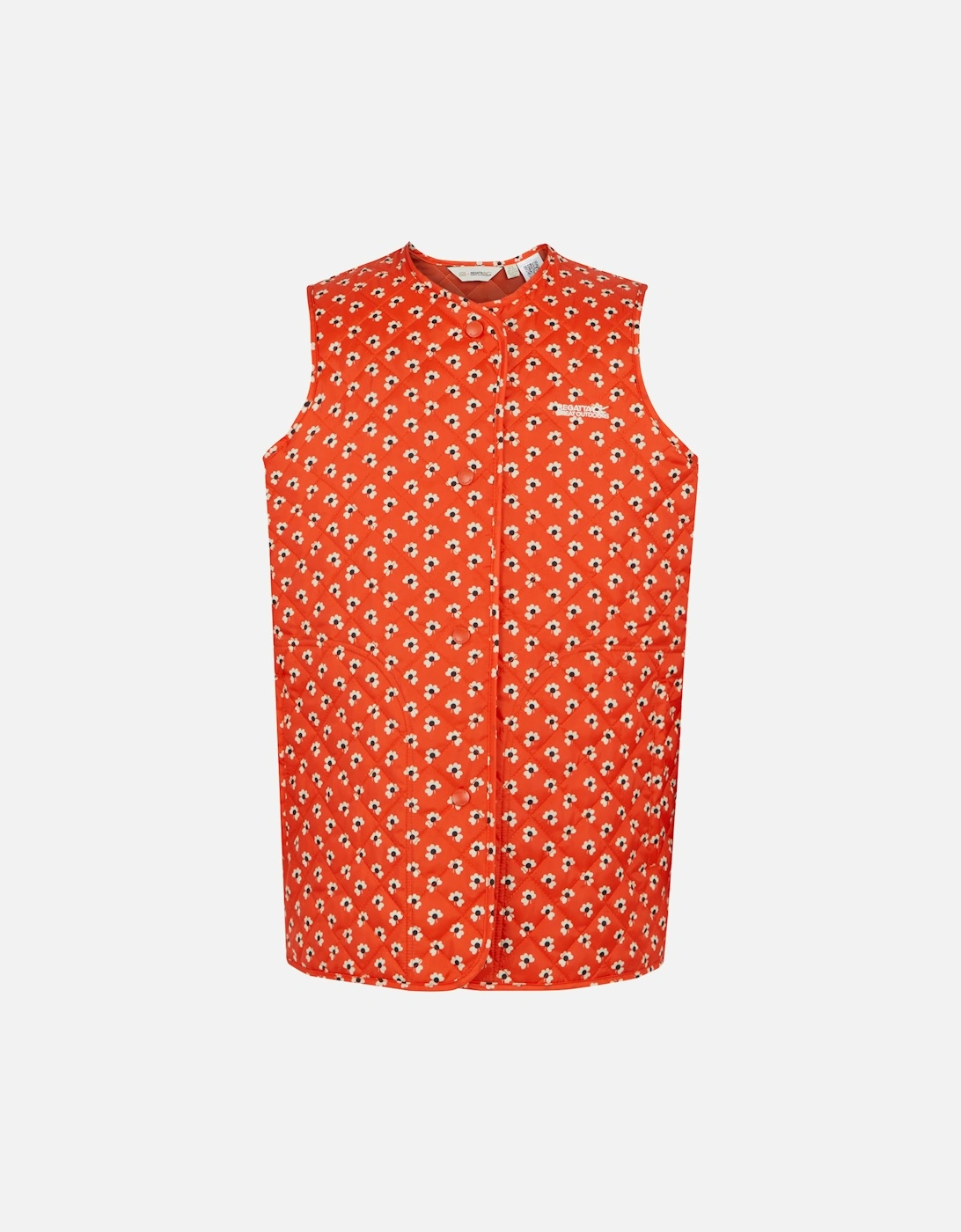 Professional Womens/Ladies Orla Kiely Floral Quilted Gilet, 5 of 4