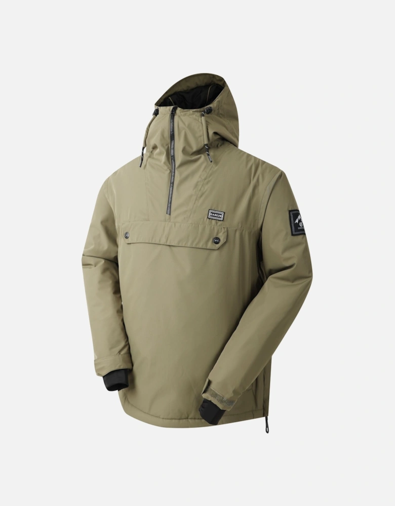 Mens Freeride II Colour Block Overhead Ski Jacket
