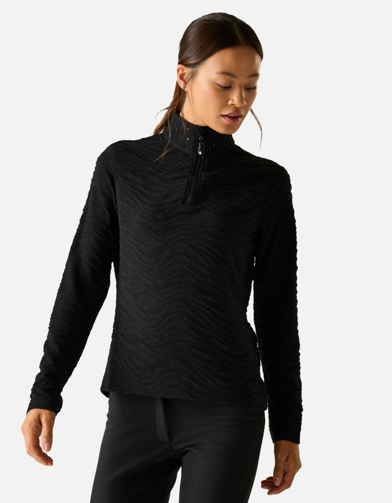 Womens/Ladies Glamourize III Quilted Quarter Zip Midlayer