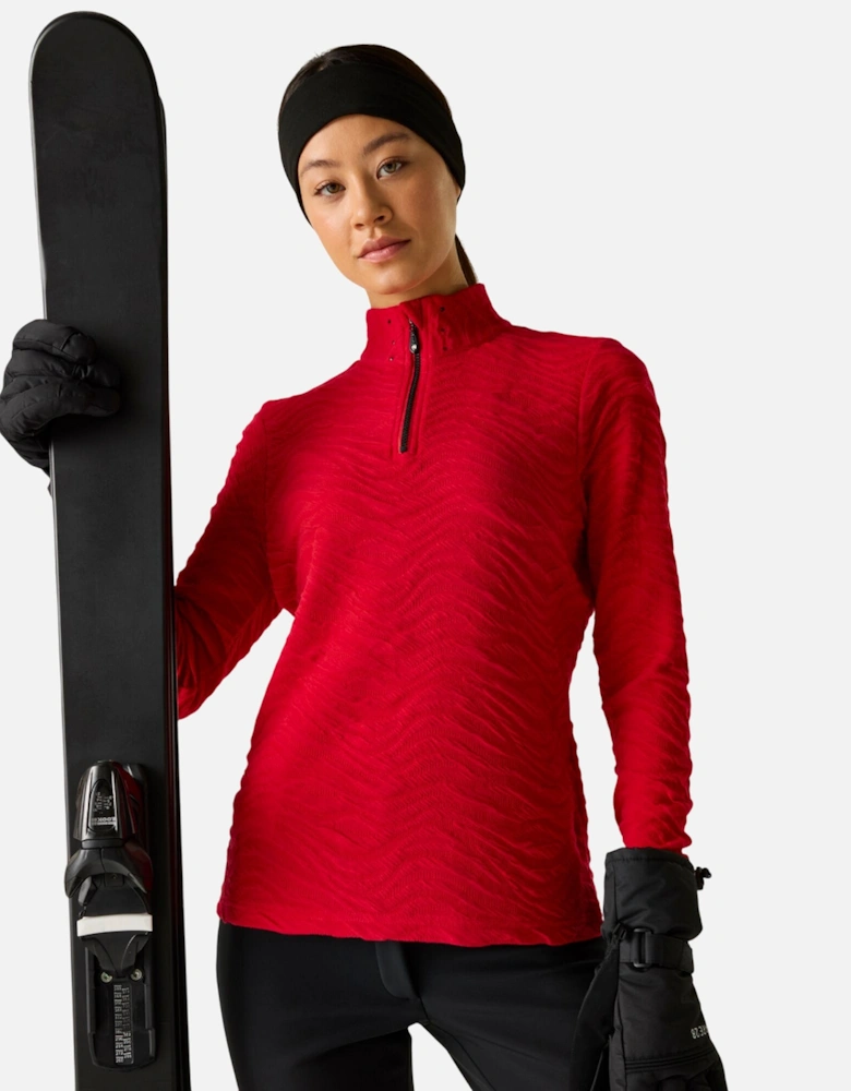 Womens/Ladies Glamourize III Quilted Quarter Zip Midlayer