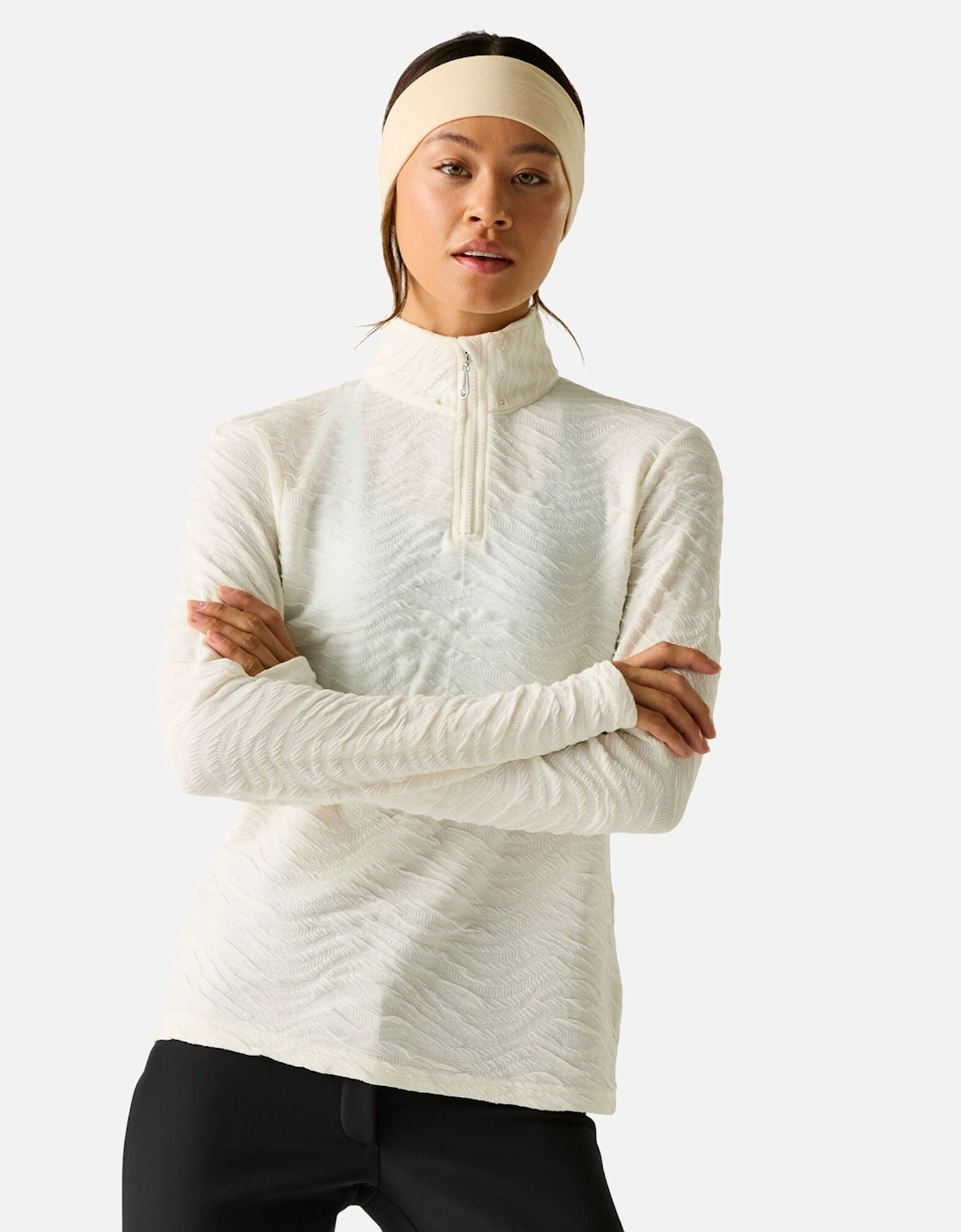 Womens/Ladies Glamourize III Quilted Quarter Zip Midlayer
