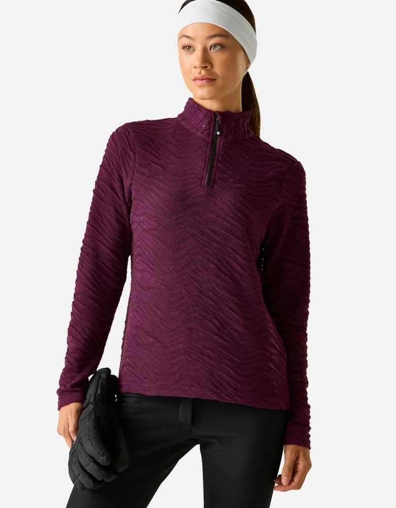 Womens/Ladies Glamourize III Quilted Quarter Zip Midlayer