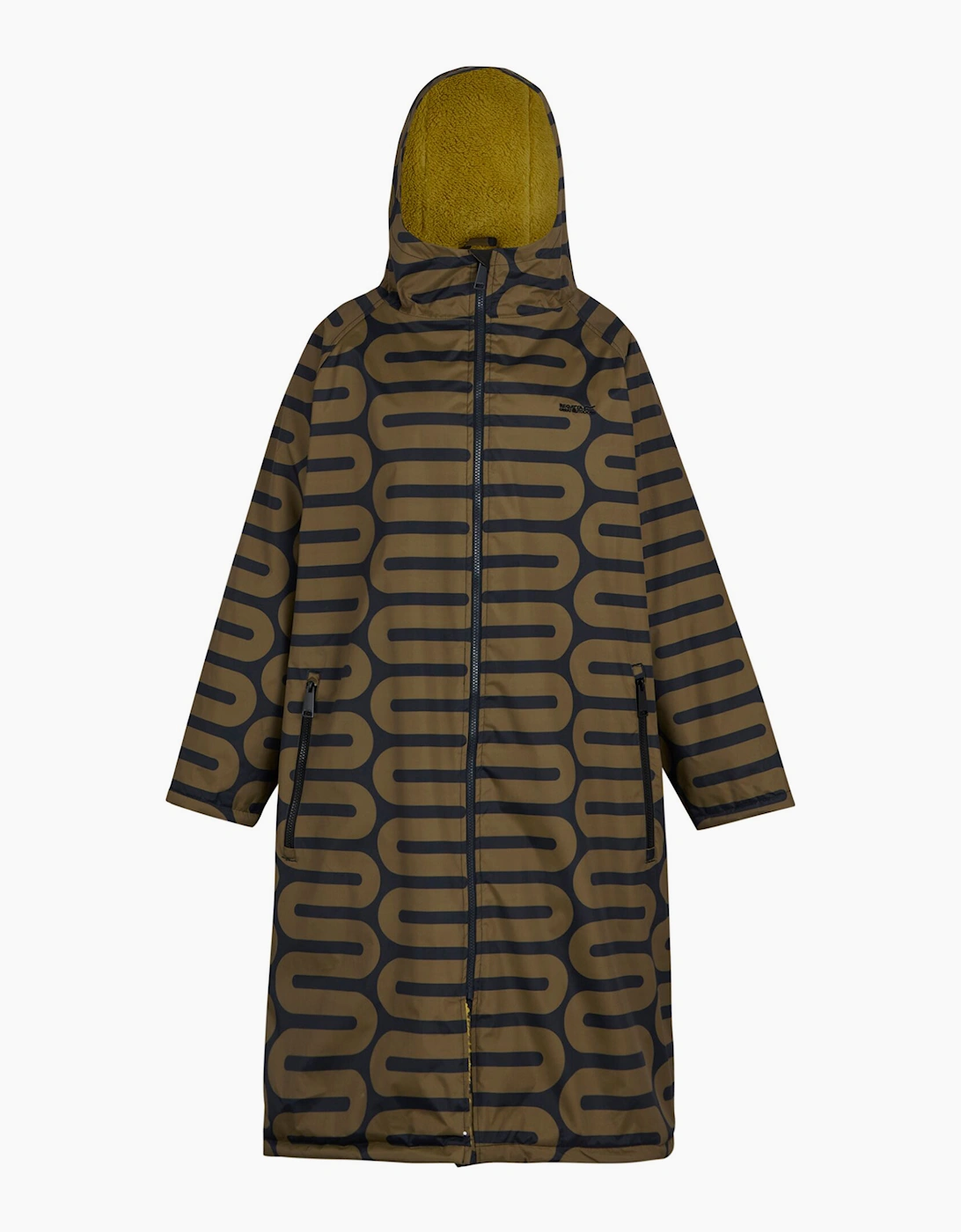 Regatta Women's Green / Orla Kiely Abstract Changing Robe - Size: 22/26/24/28/6/14/10/16/18/20/2/4/8/12