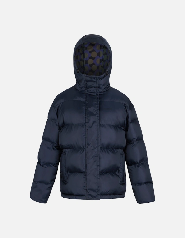 Womens/Ladies Orla Kiely Flowers Quilted Oversized Jacket