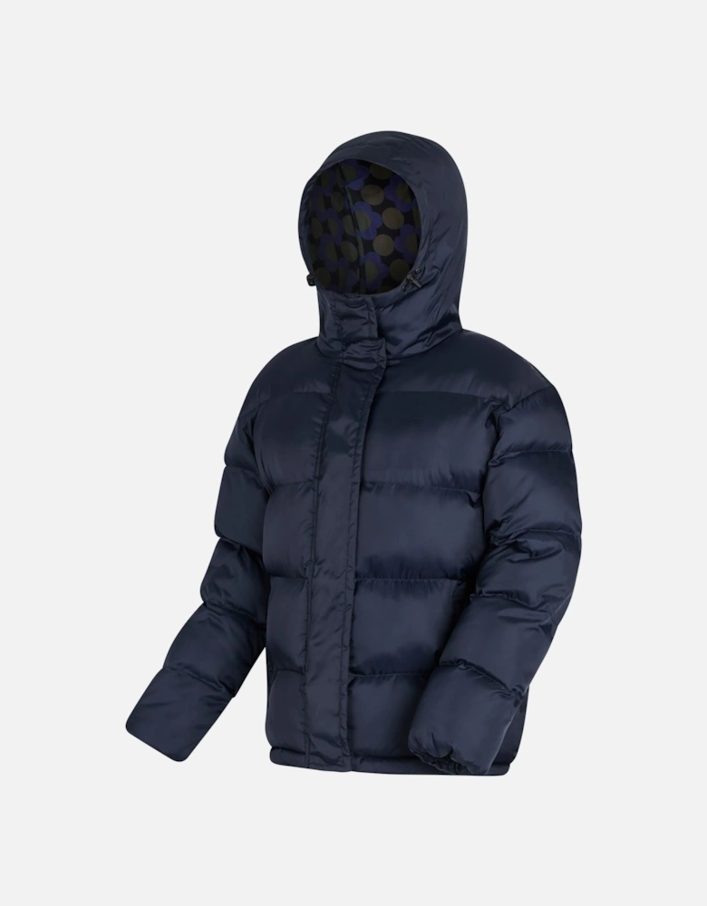 Womens/Ladies Orla Kiely Flowers Quilted Oversized Jacket