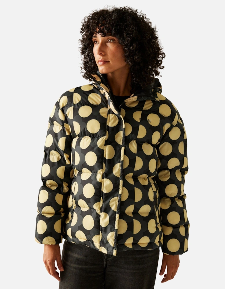Womens/Ladies Orla Kiely Flower Quilted Oversized Jacket