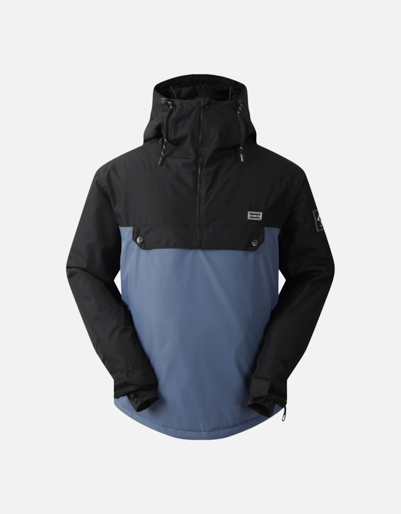 Mens Freeride II Colour Block Overhead Ski Jacket