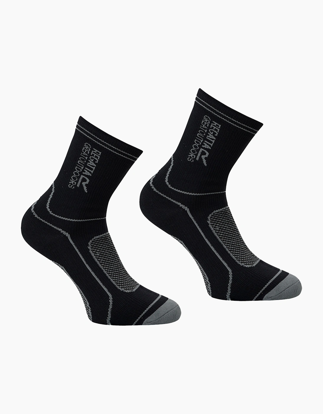 Regatta Women's Regatta Unisex Adult Waterproof Crew Socks - Black