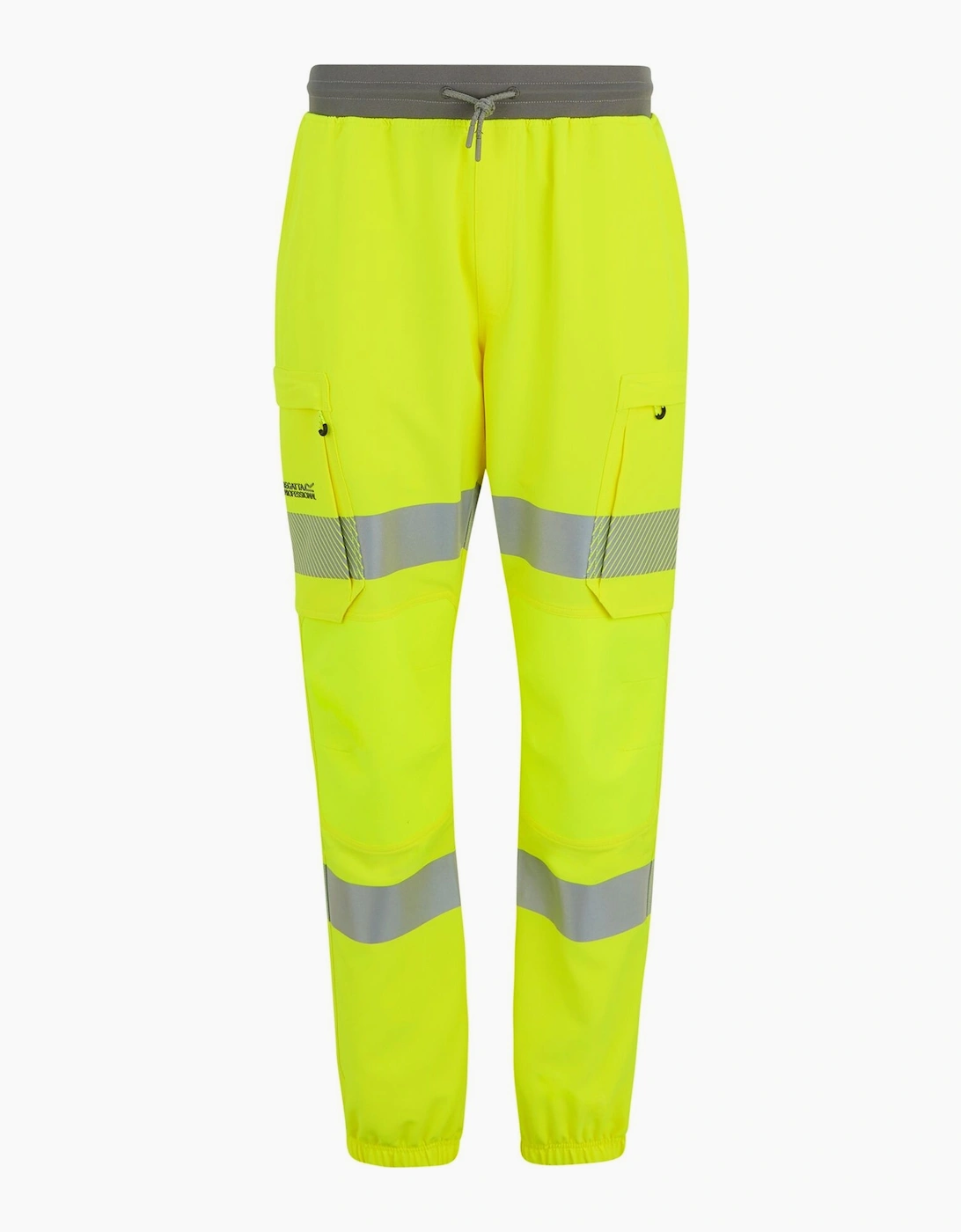 Men's Regatta Mens Prolite Stretch Hi-Vis Trousers - Yellow - Size: S