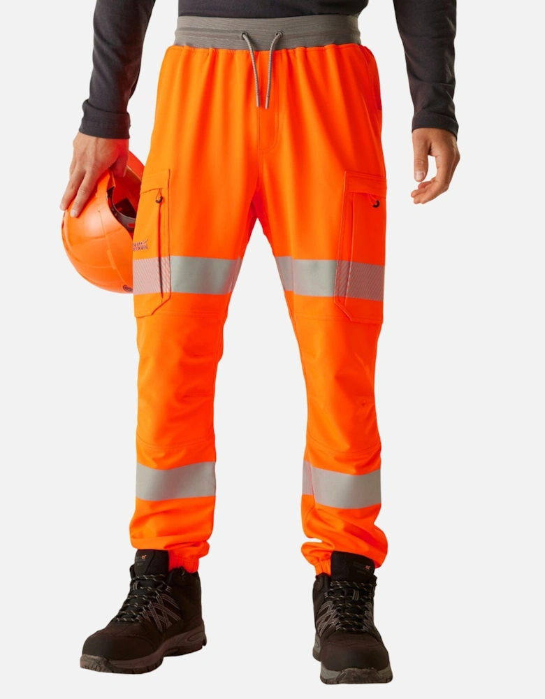 Mens Prolite Stretch Hi-Vis Trousers