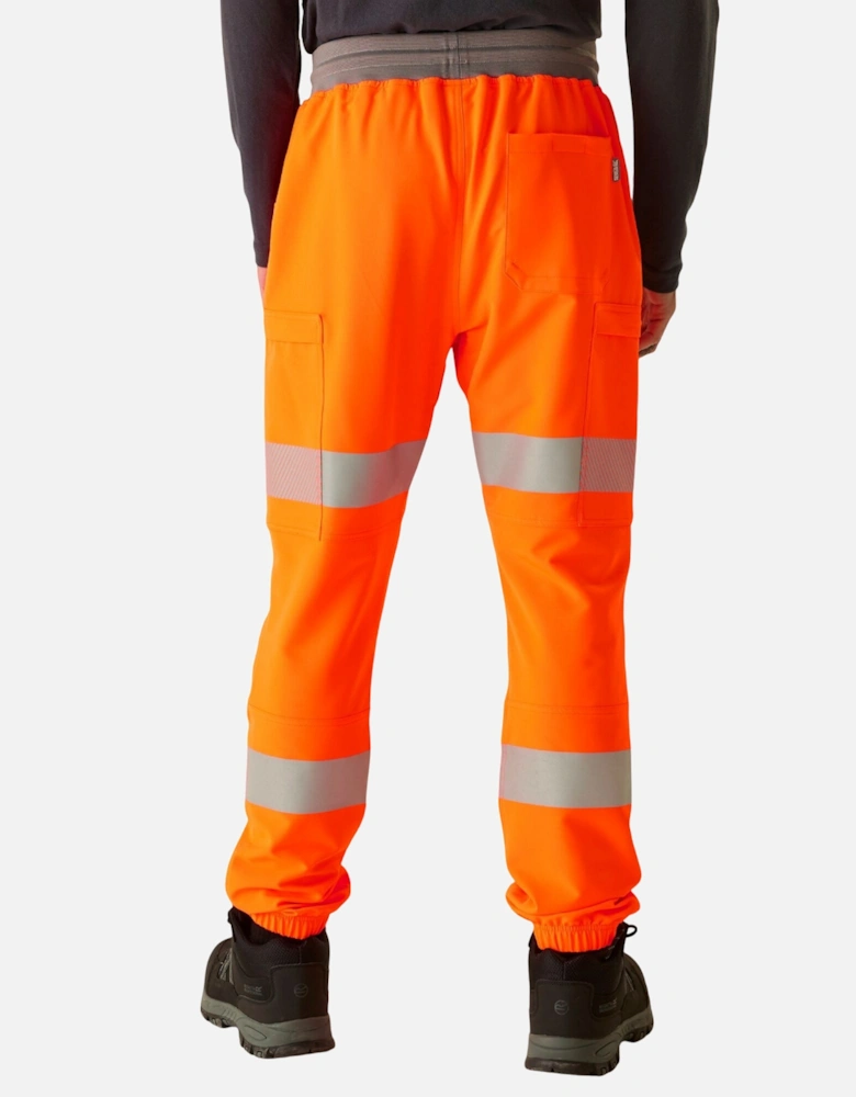 Mens Prolite Stretch Hi-Vis Trousers