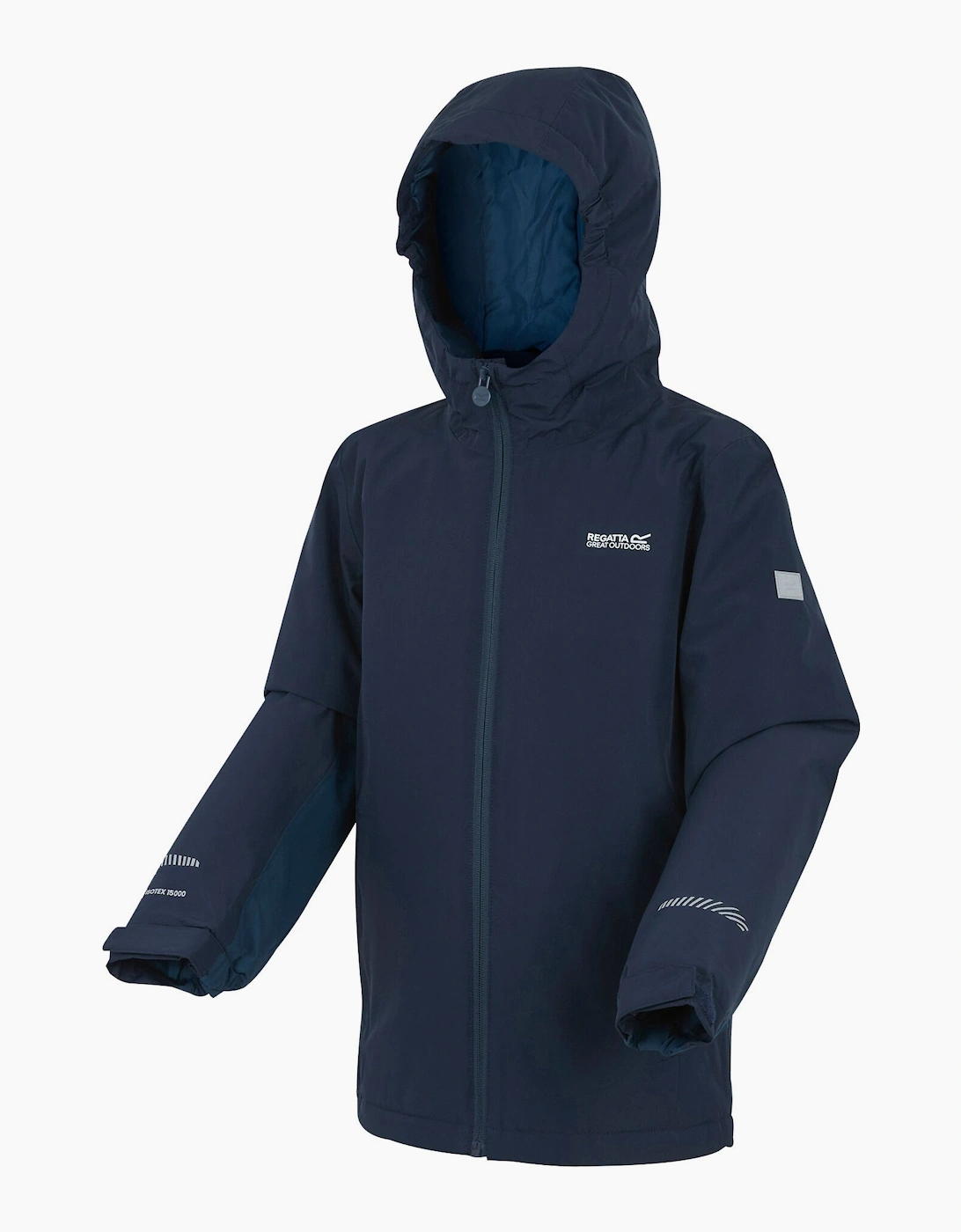 Regatta Boys Purple  Childrens/ Hurdle Insulated Waterproof Jacket - Size 14 Years Kids