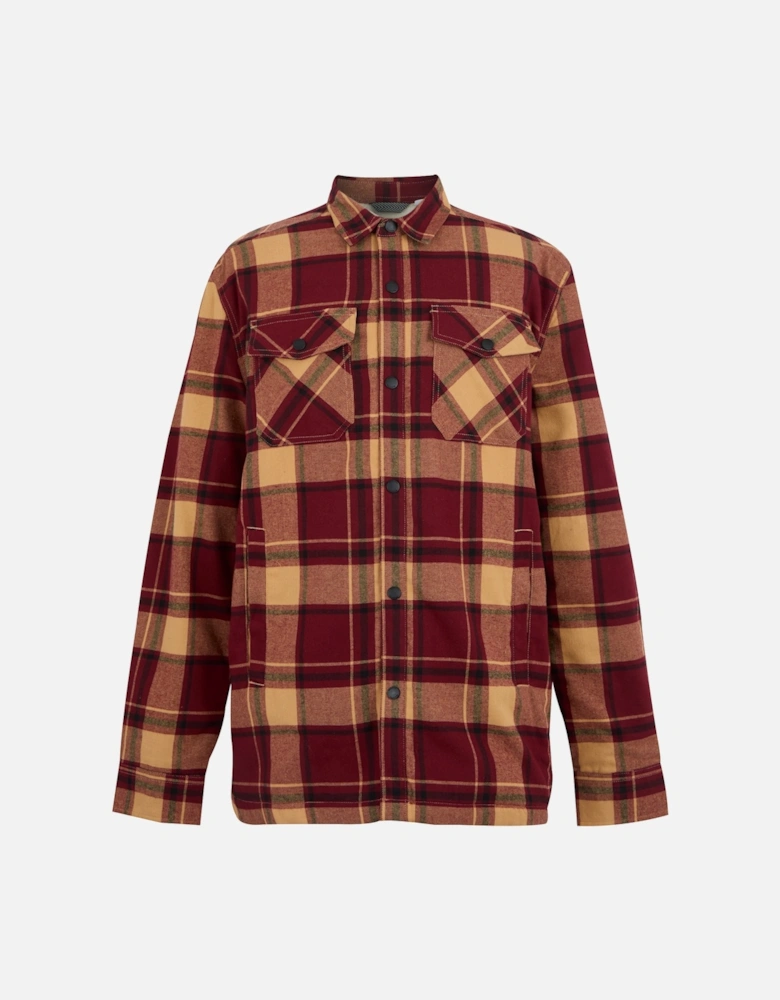 Mens Spennith Checked Shirt Jacket