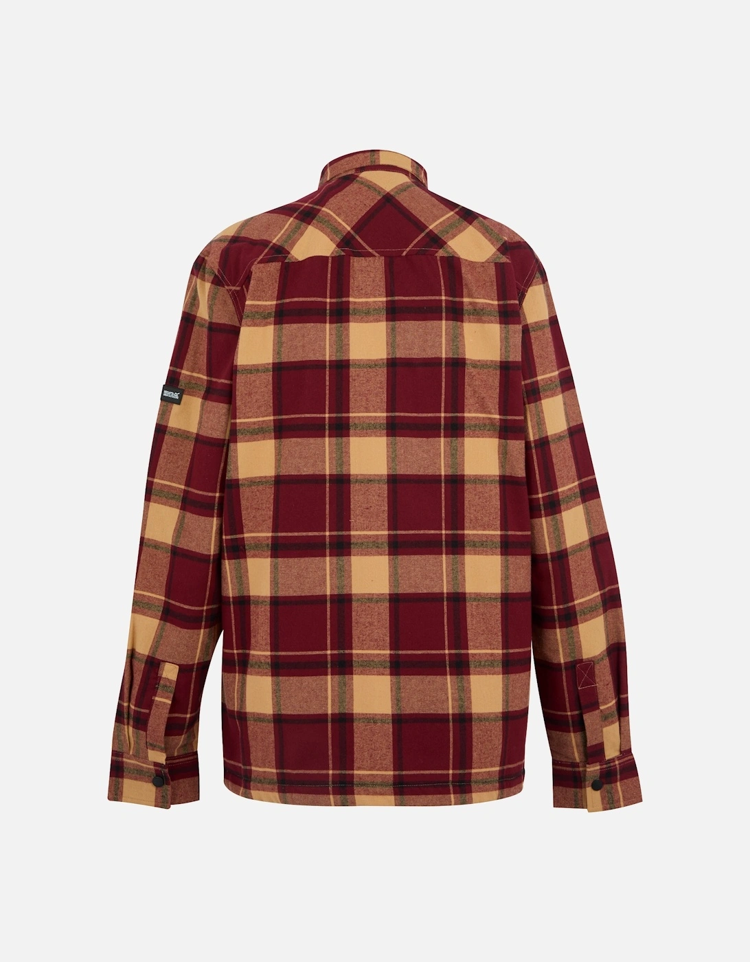 Mens Spennith Checked Shirt Jacket