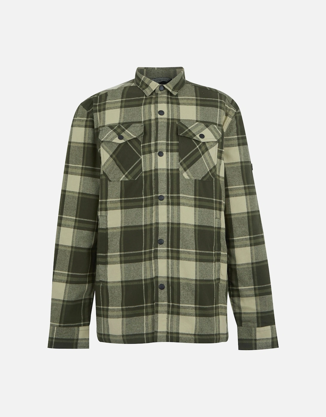 Mens Spennith Checked Shirt Jacket, 6 of 5