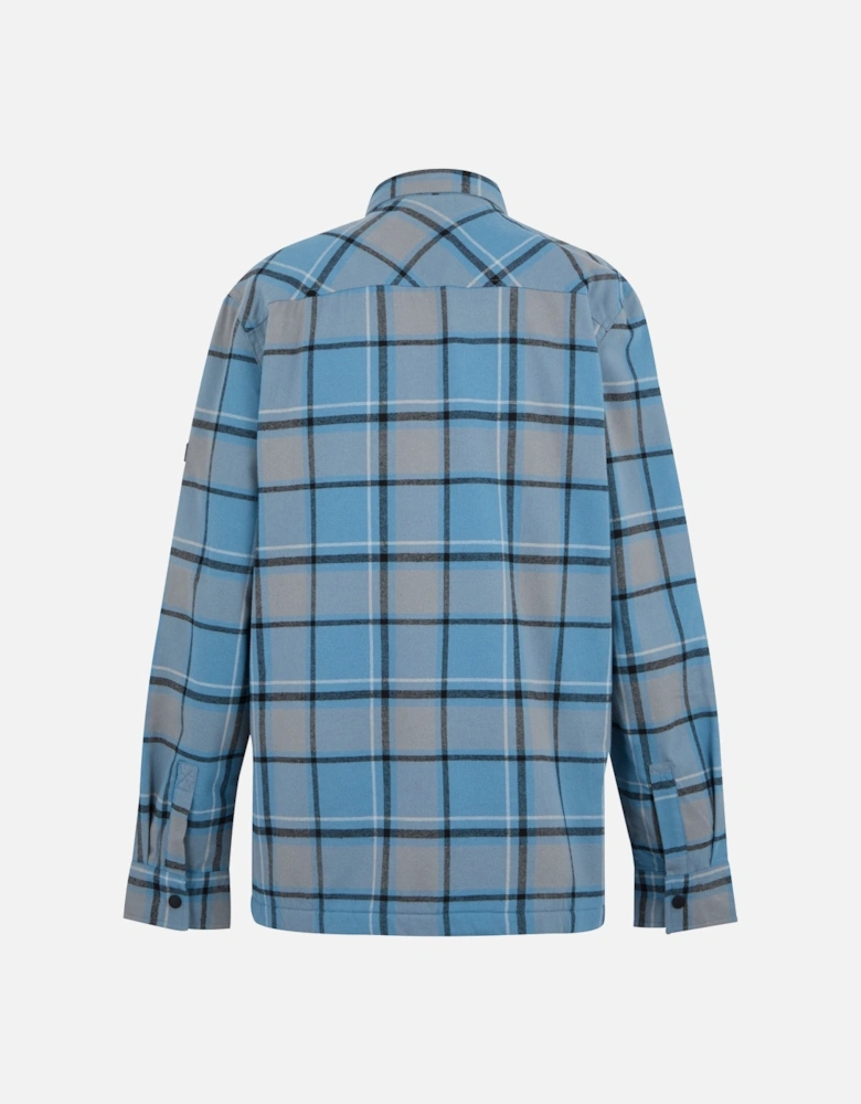 Mens Spennith Checked Shirt Jacket