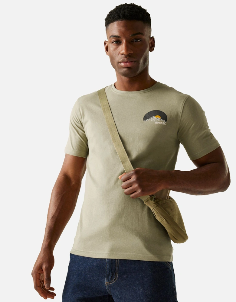 Mens Cline IX Sunset T-Shirt