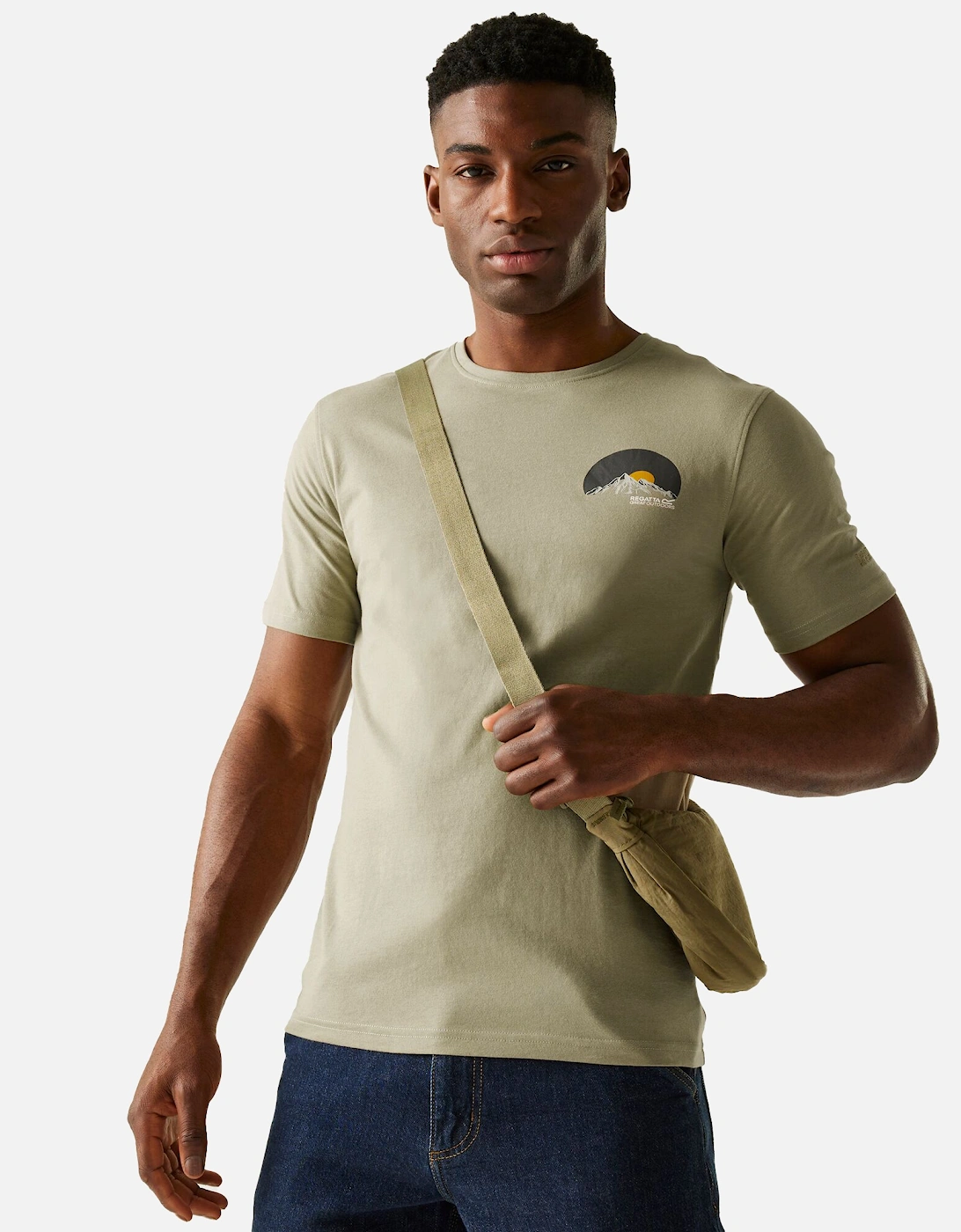 Mens Cline IX Sunset T-Shirt