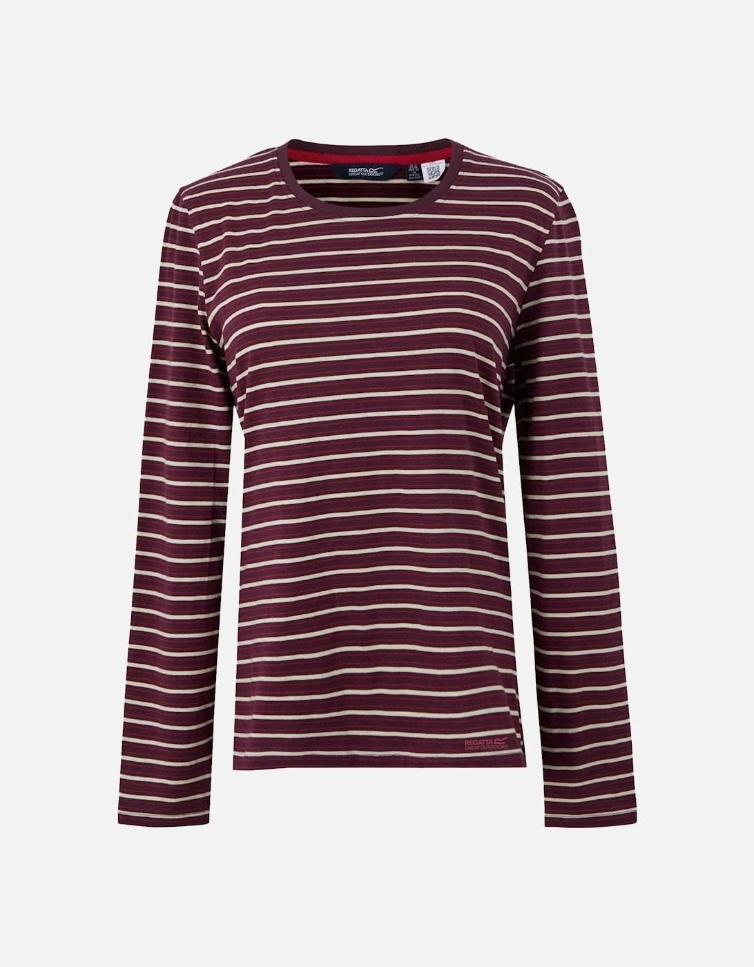 Womens/Ladies Federica Stripe Long-Sleeved T-Shirt, 6 of 5