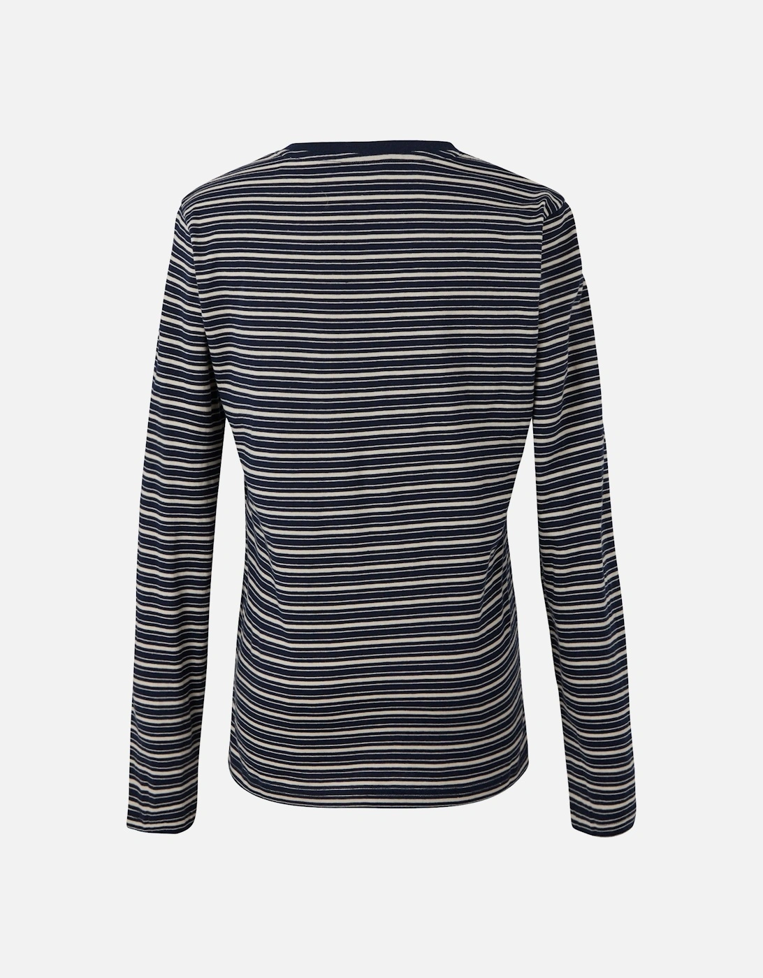 Womens/Ladies Federica Stripe Long-Sleeved T-Shirt