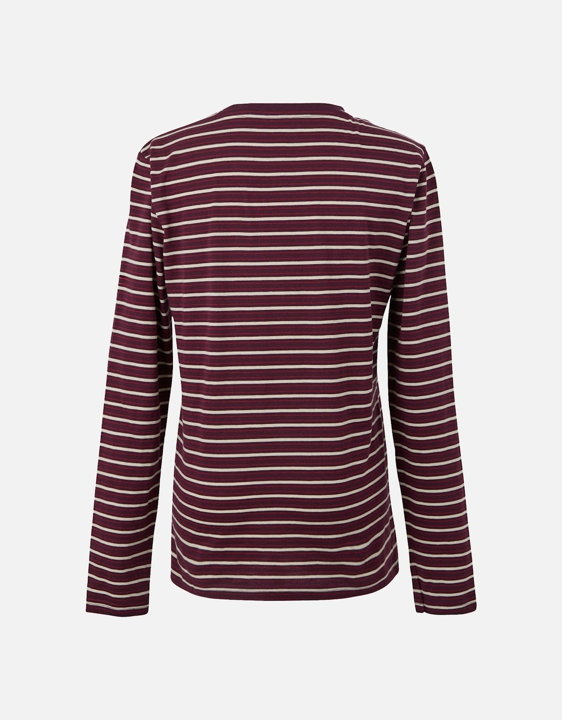 Womens/Ladies Federica Stripe Long-Sleeved T-Shirt
