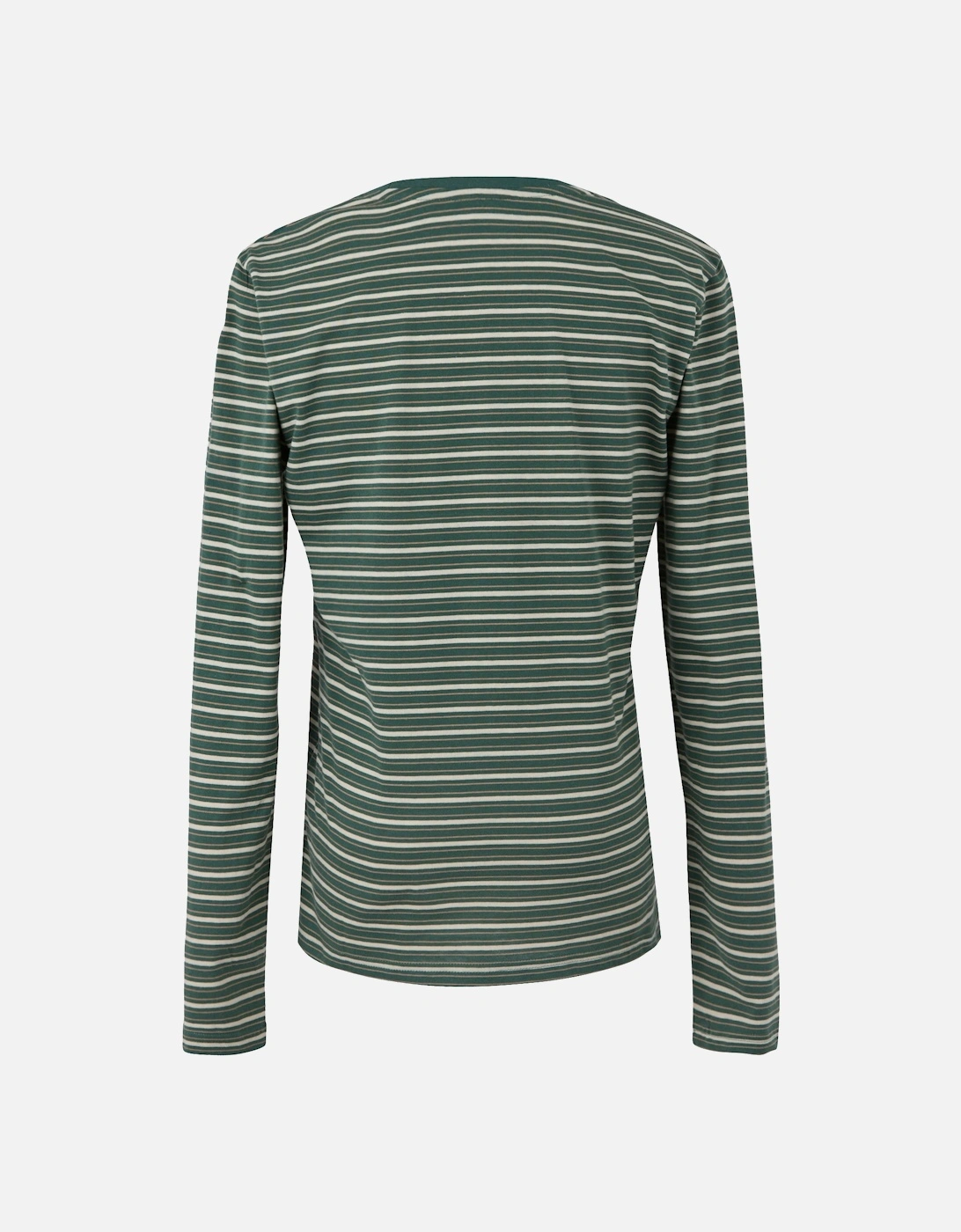 Womens/Ladies Federica Stripe Long-Sleeved T-Shirt