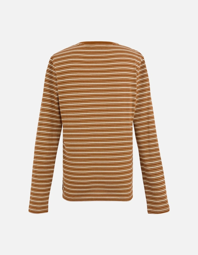 Womens/Ladies Federica Stripe Long-Sleeved T-Shirt