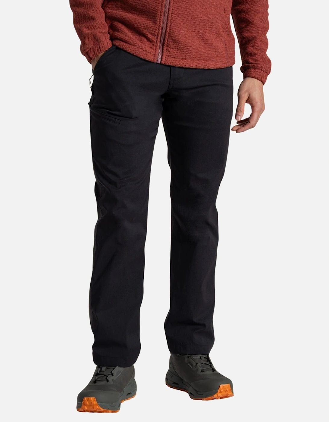 Mens Kiwi Pro III Thermo Walking Trousers - Black, 2 of 1