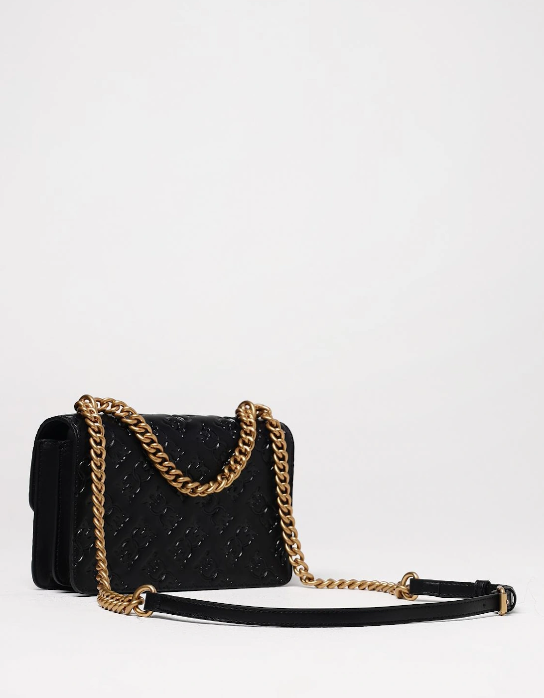Love Birds Mini Bag Embossed Leather