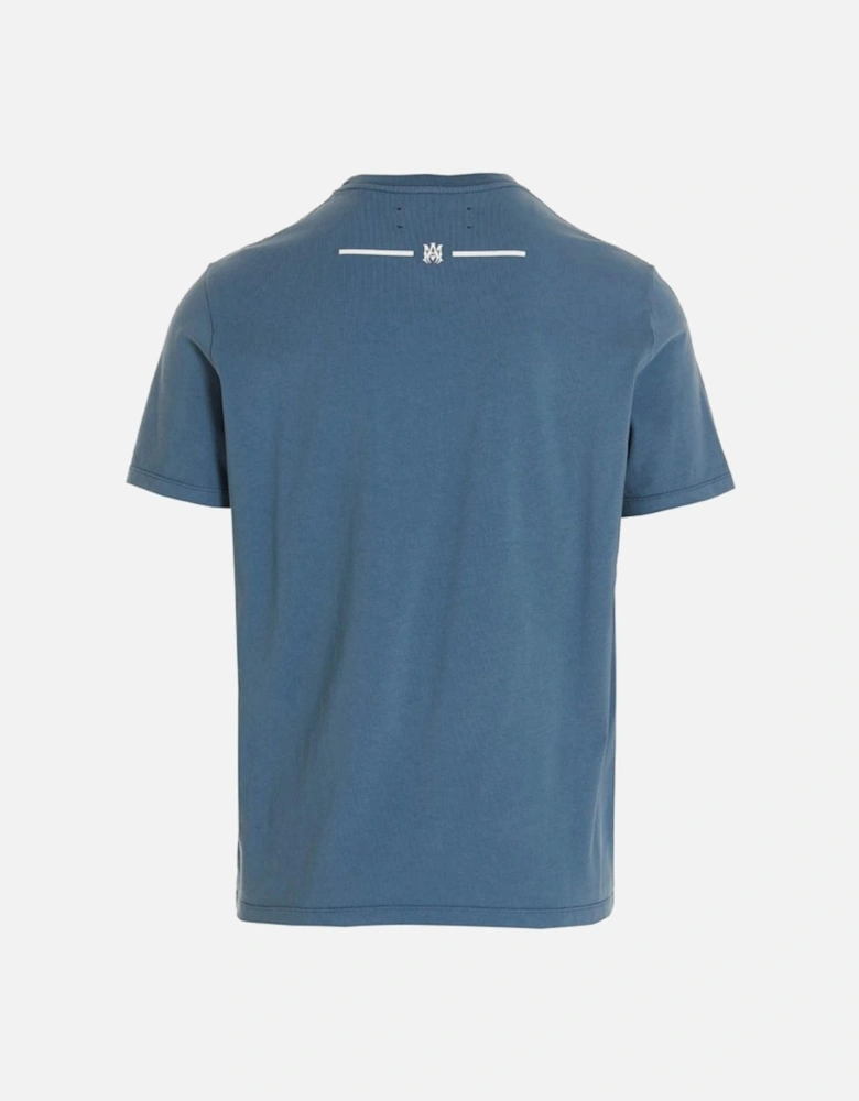 MA BAR CLUB LOGO TEE BLUE FIN