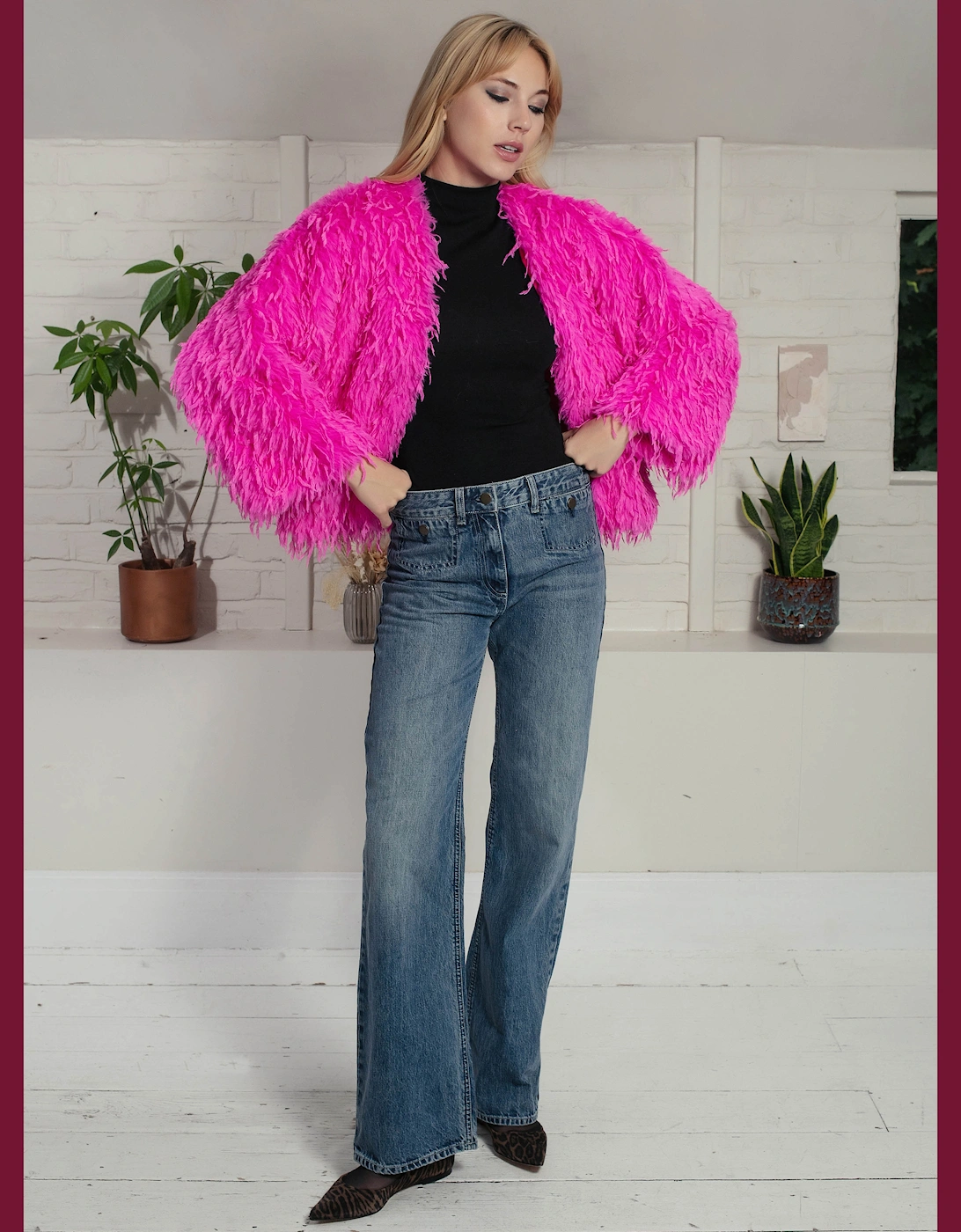 Nooki Design Women's Marmot Jacket In Fuchsia - Pink - Size: 10/8