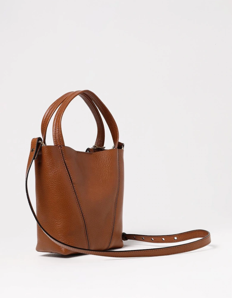 Woody Small Leather Shoulder Bag