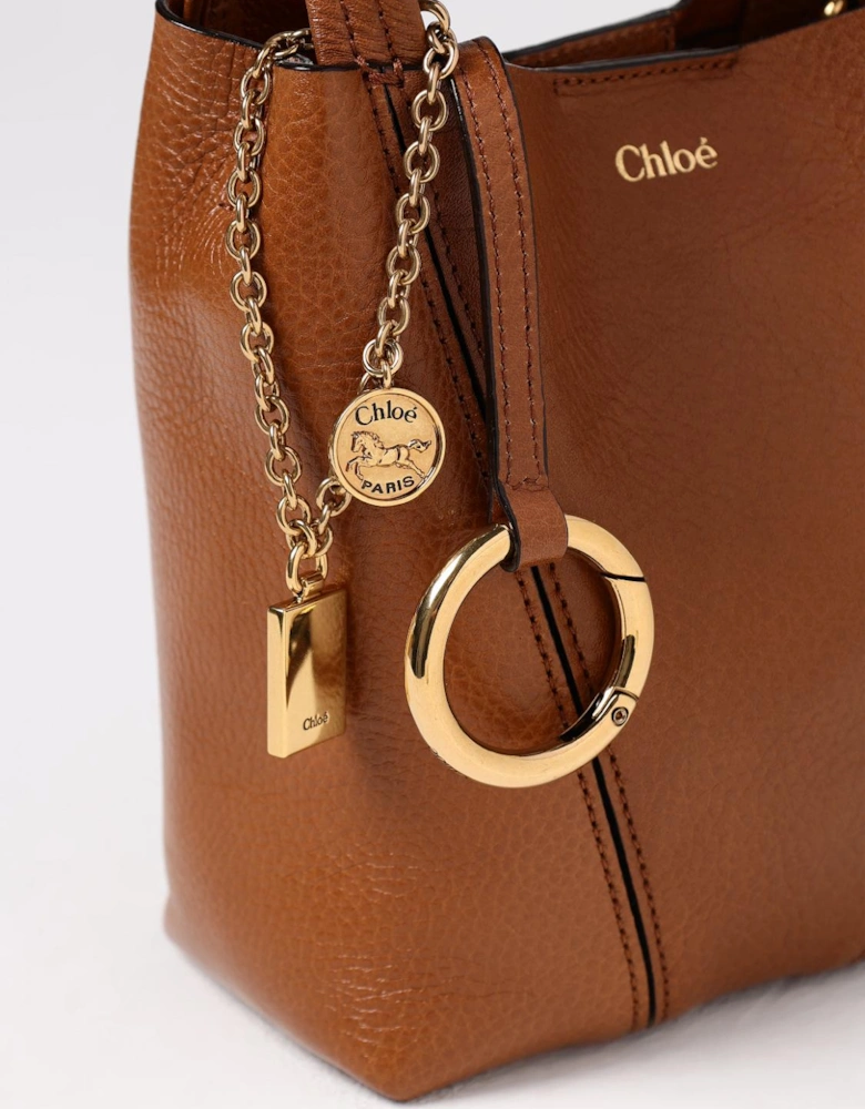 Woody Small Leather Shoulder Bag
