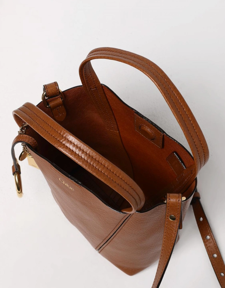 Woody Small Leather Shoulder Bag