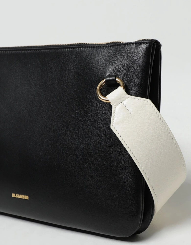 Leather Zip Shoulder Bag