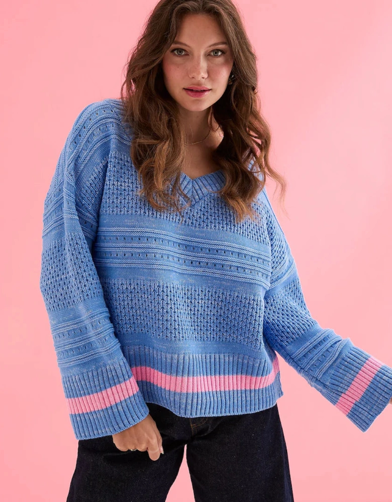 Judith jumper in blue