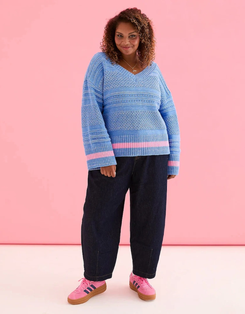 Judith jumper in blue