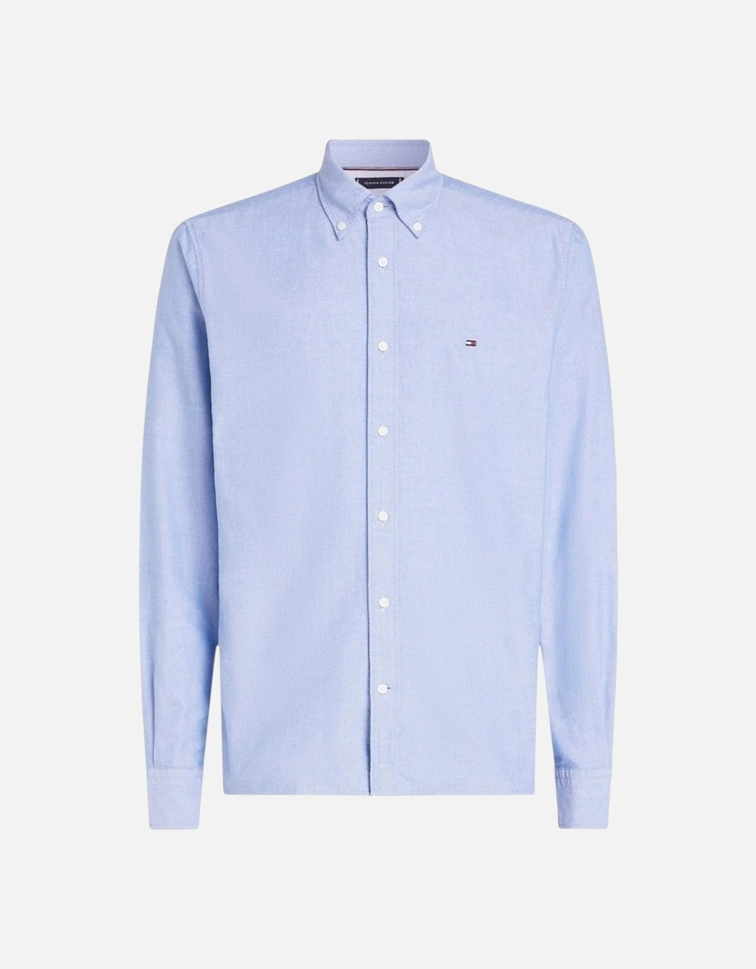 Mens Shirts Slim Fit Oxford Long Sleeve Casual Top