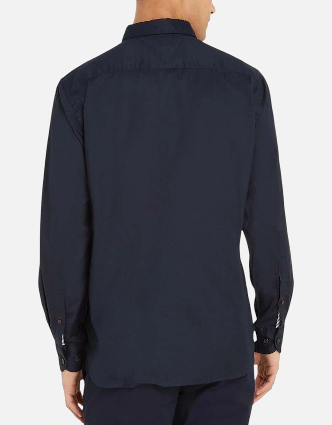 Mens Shirts Slim Fit Oxford Long Sleeve Casual Top