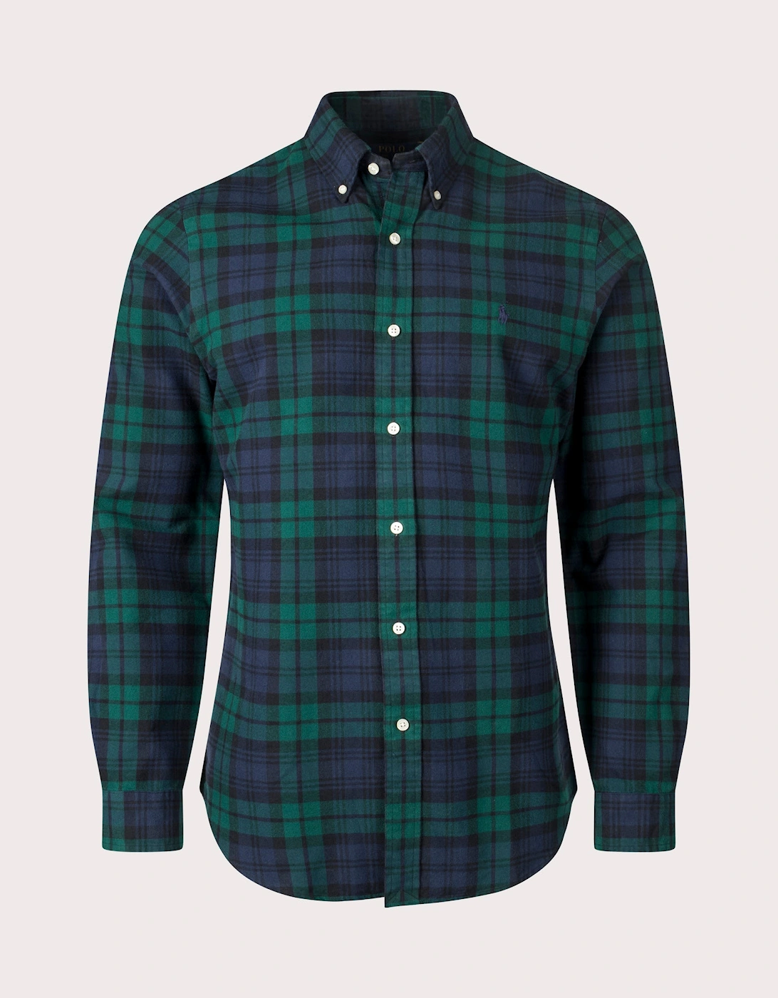Custom Slim Fit Plaid Brushed Oxford Shirt, 4 of 3